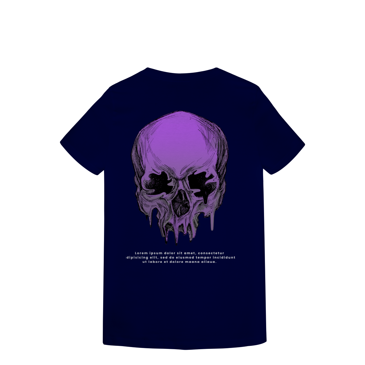 Camiseta Feminina Estampada - Estampa Caveira