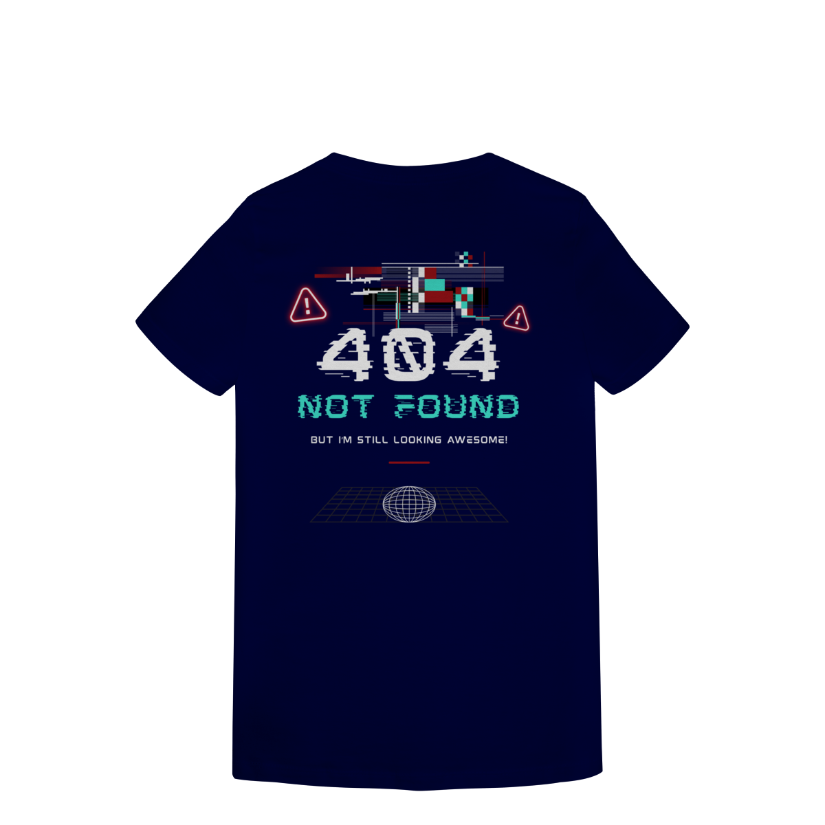 Camiseta Feminina Estampada - Estampa erro 404