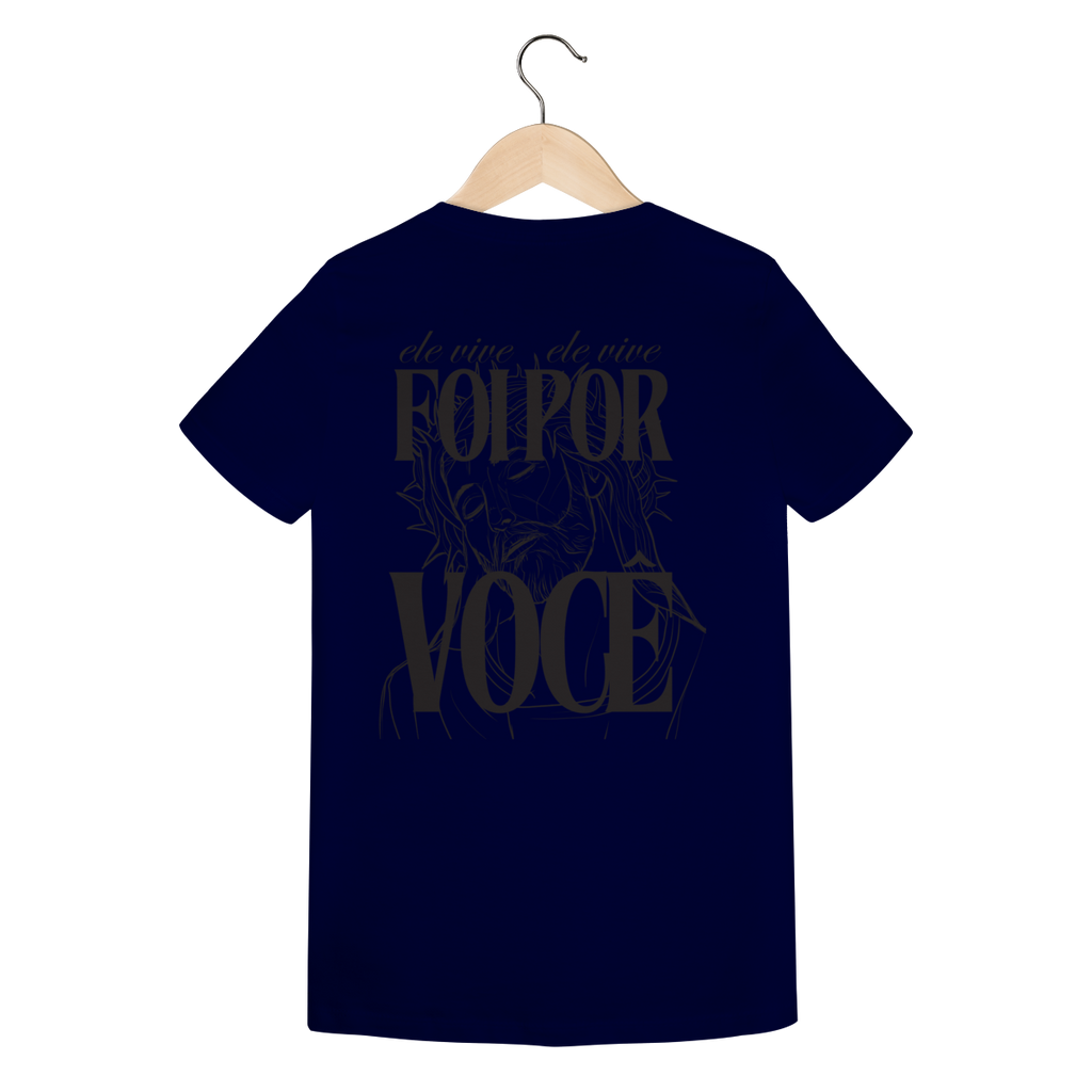 Camiseta Feminina Estampada - Estampa de Jesus