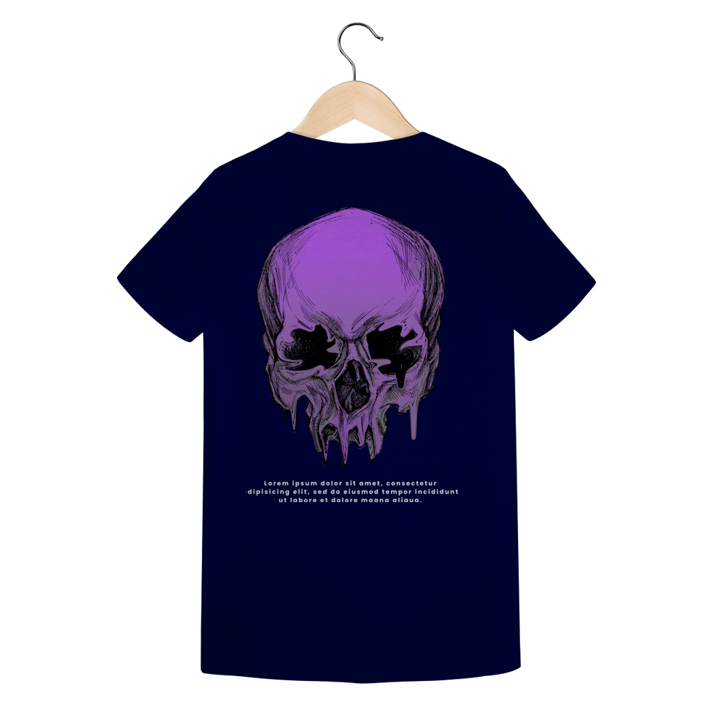 Camiseta Feminina Estampada - Estampa Caveira