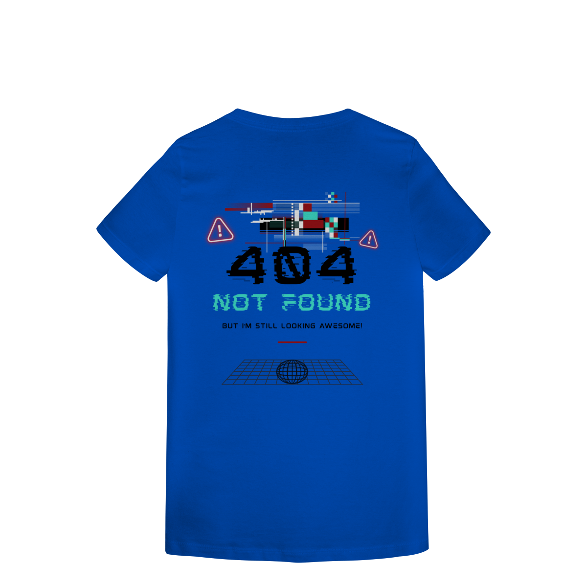 Camiseta Feminina Estampada - Estampa erro 404