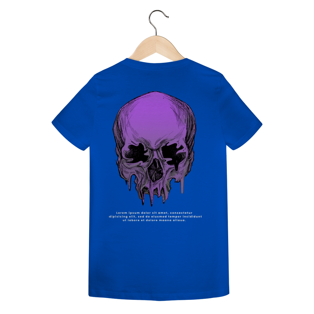 Camiseta Feminina Estampada - Estampa Caveira
