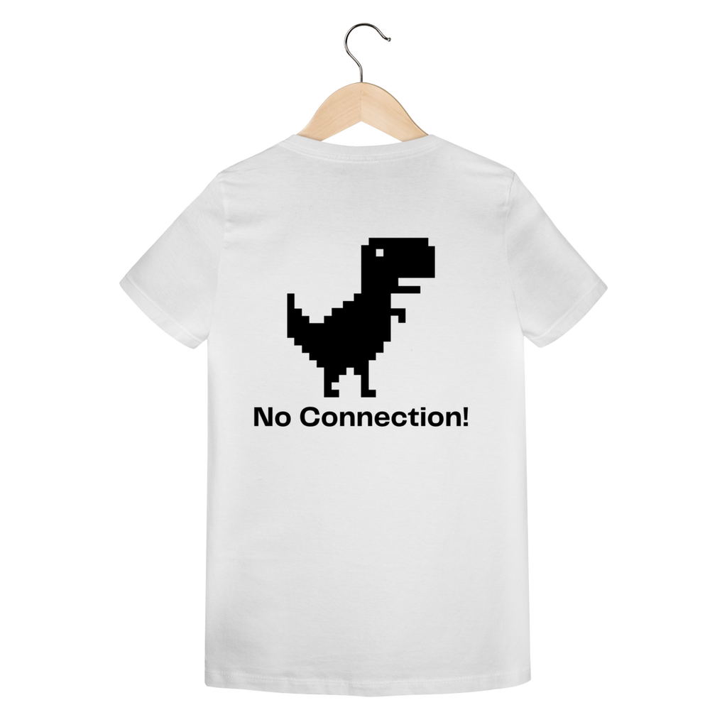 Camiseta Feminina Estampada - Estampa no Connection