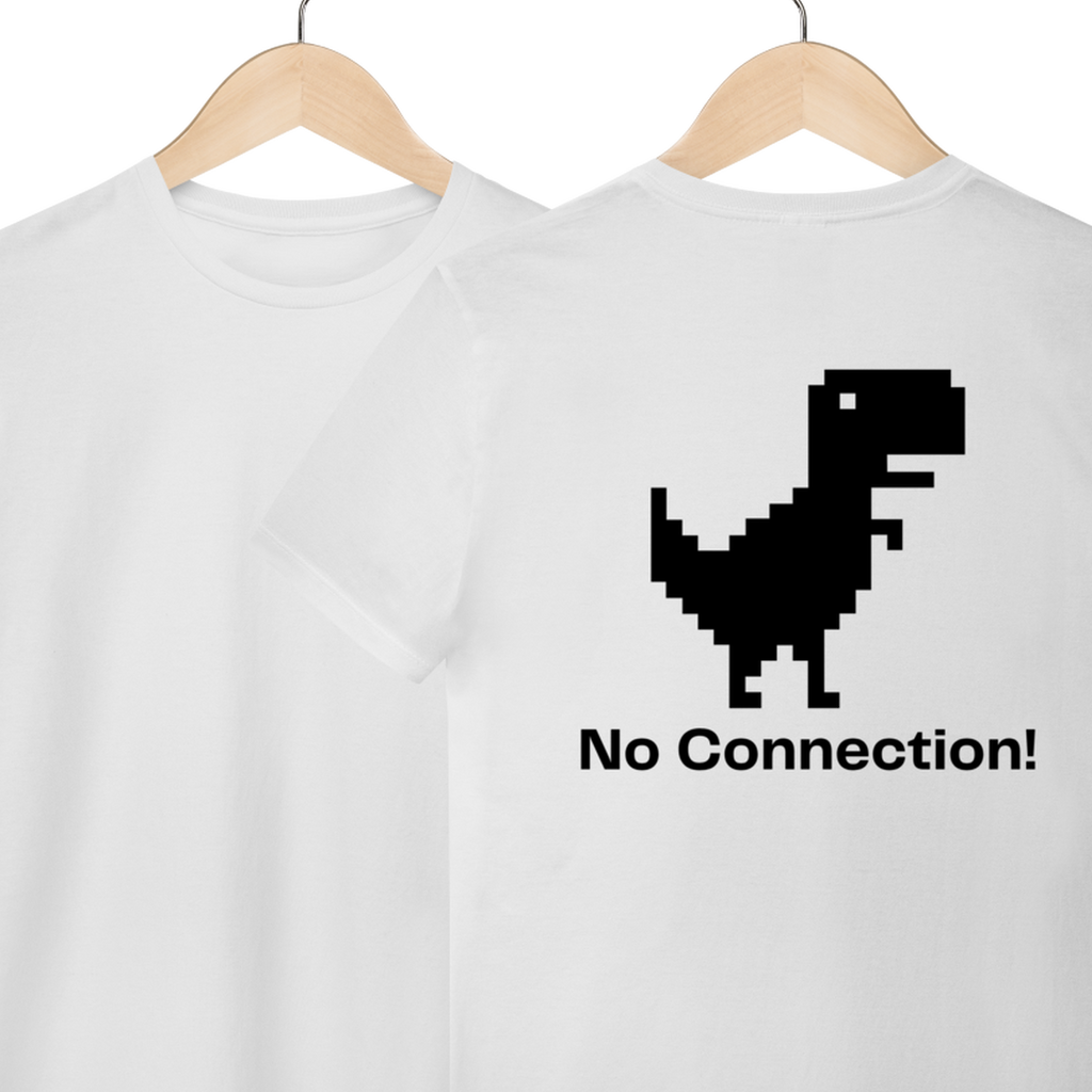 Camiseta de Algodão Estampada - Estampa no Connection