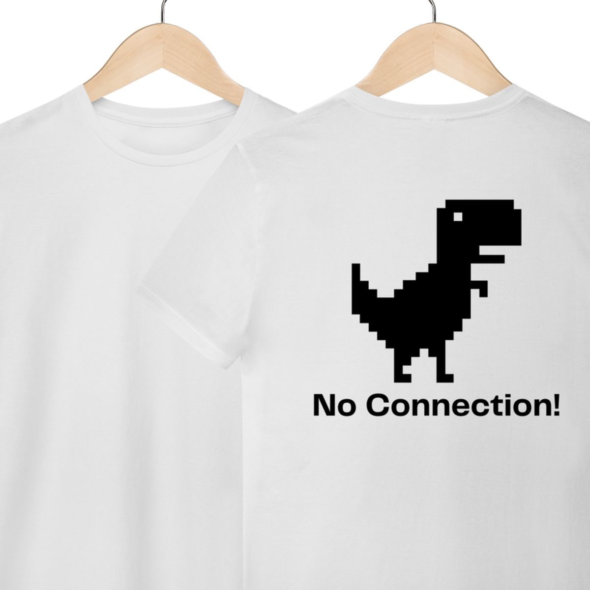 Camiseta de Algodão Estampada - Estampa no Connection