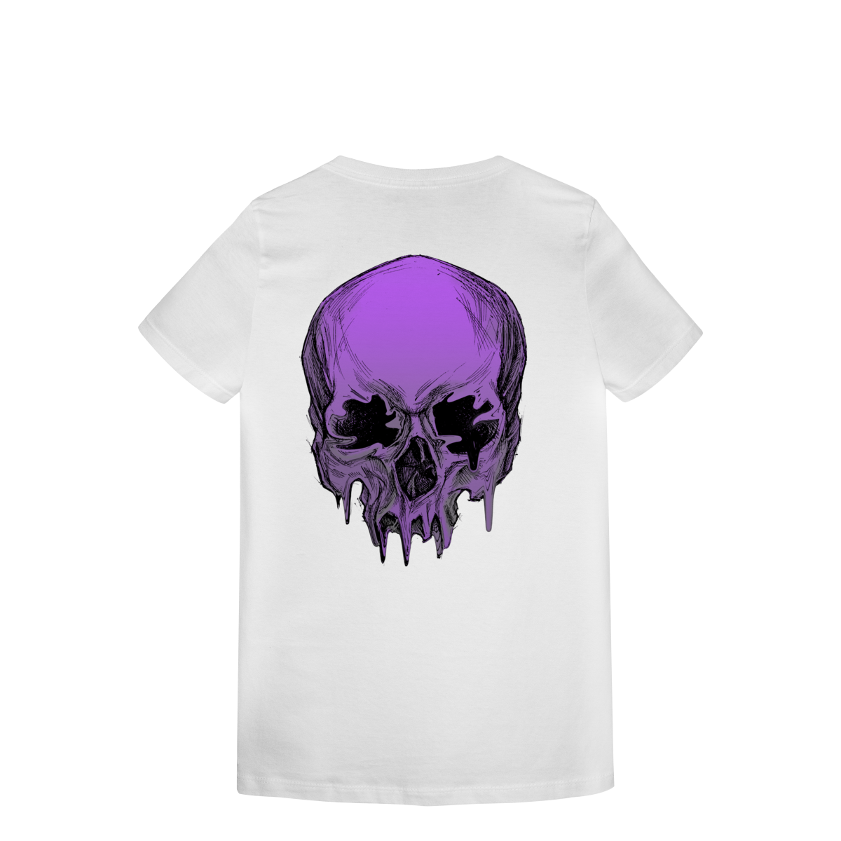 Camiseta Feminina Estampada - Estampa Caveira