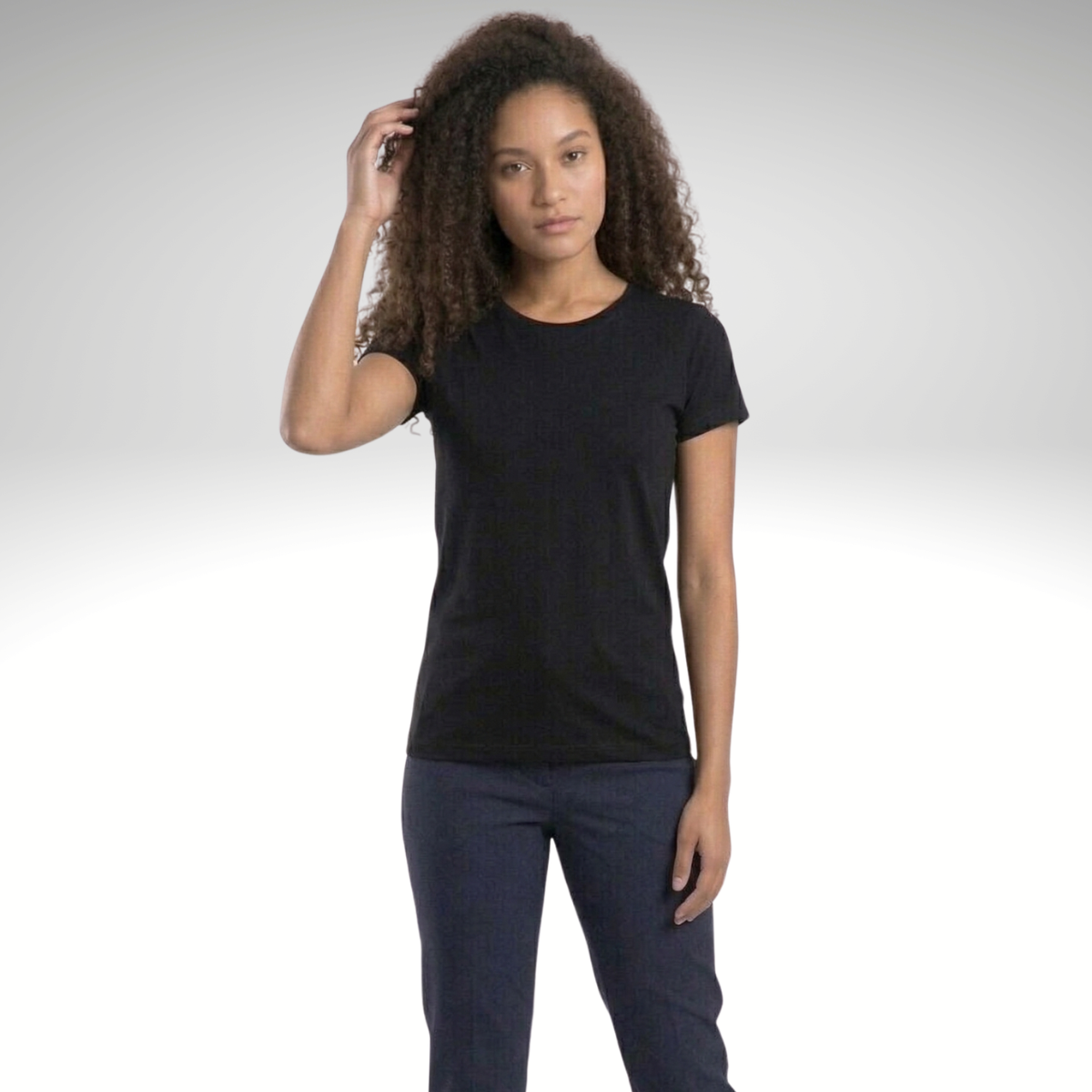 Camiseta Feminina Estampada - Estampa de Jesus