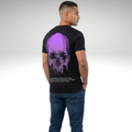 Camiseta de Algodão Estampada - Estampa de Caveira
