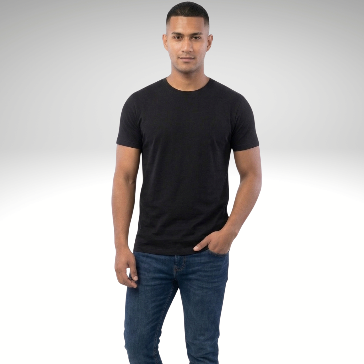 Camiseta de Algodão Estampada - Estampa de Caveira