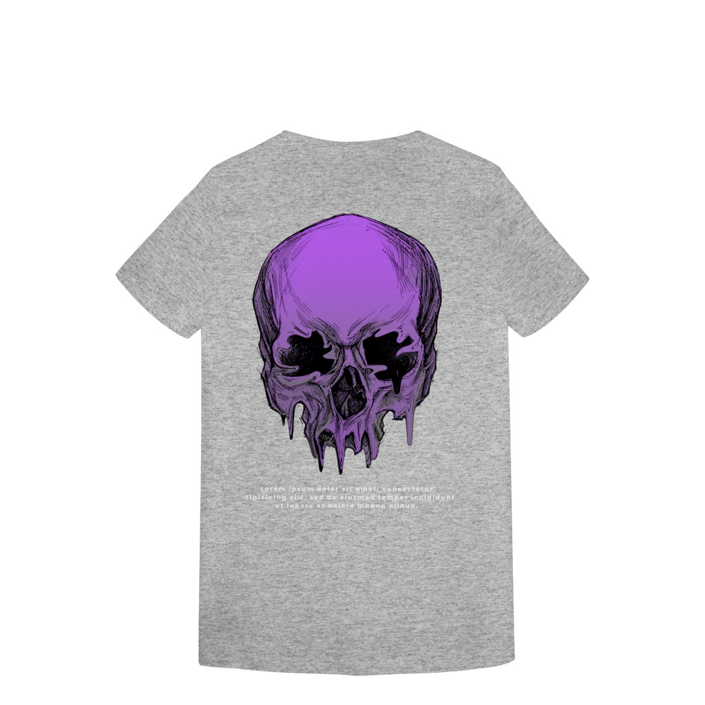 Camiseta Feminina Estampada - Estampa Caveira