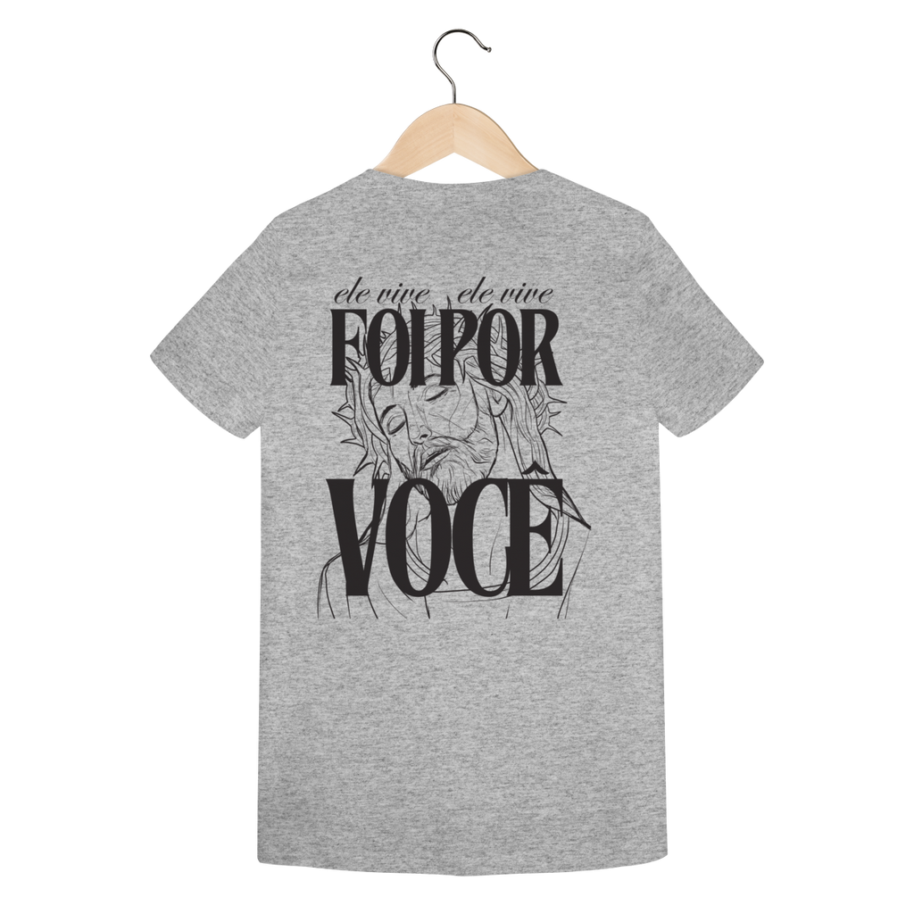 Camiseta Feminina Estampada - Estampa de Jesus