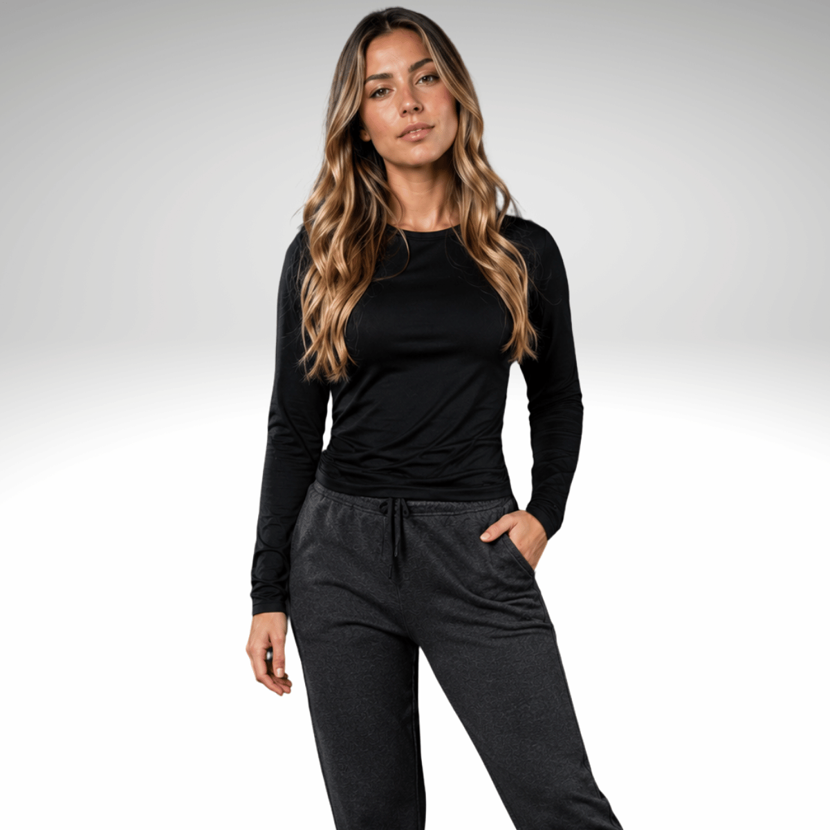 Camisa Esportiva Manga Longa Feminina Suozt UV50+