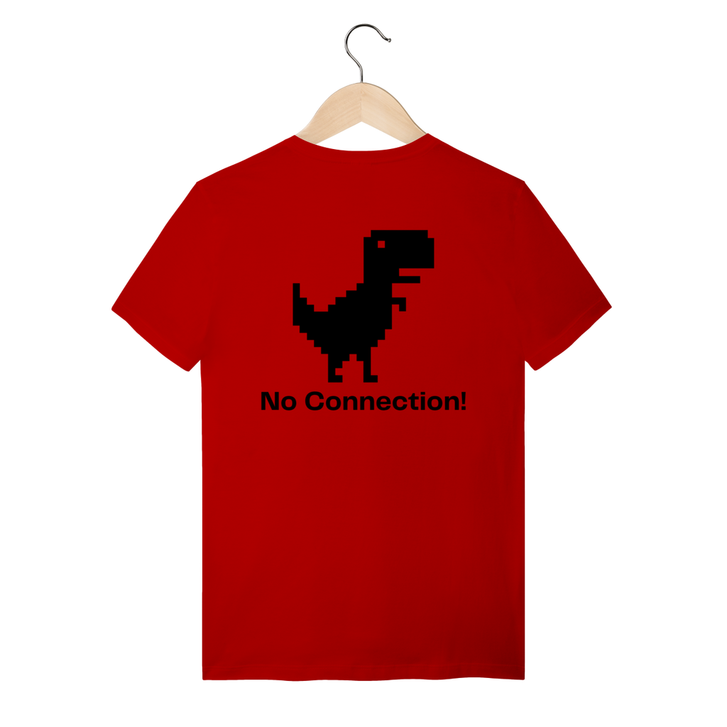 Camiseta de Algodão Estampada - Estampa no Connection