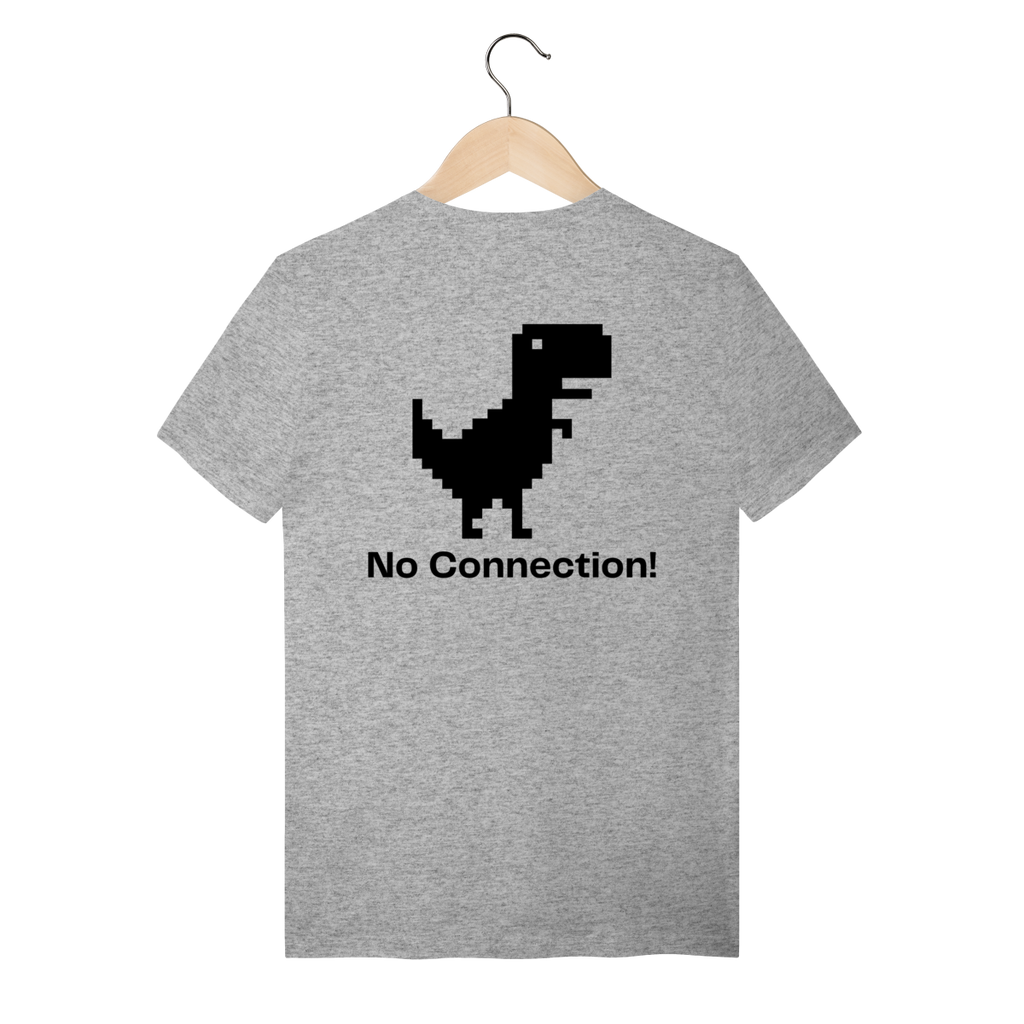 Camiseta de Algodão Estampada - Estampa no Connection