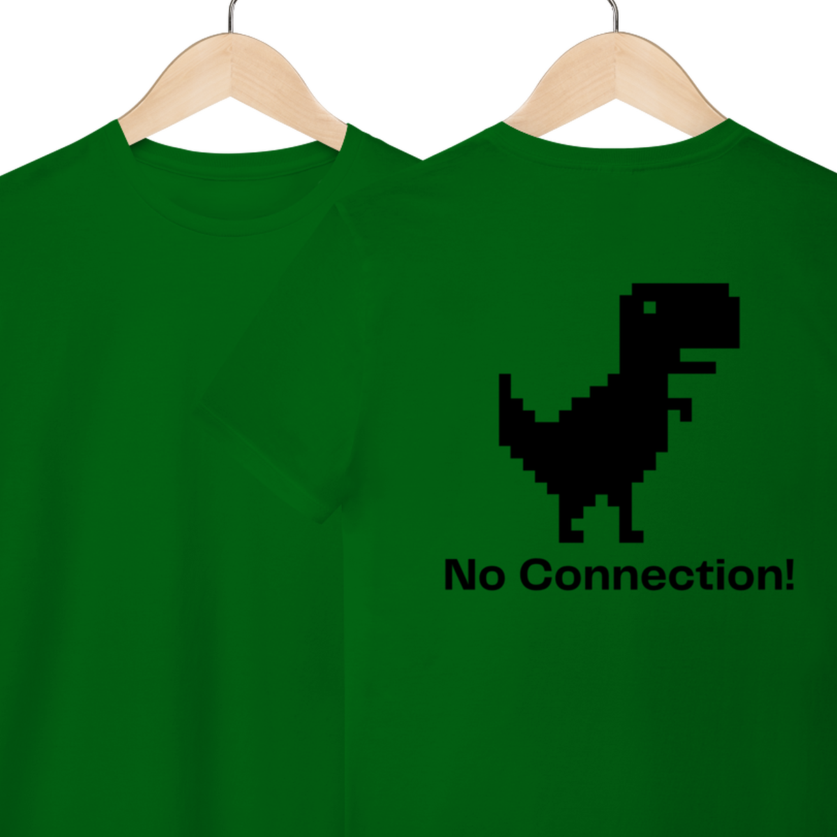Camiseta de Algodão Estampada - Estampa no Connection