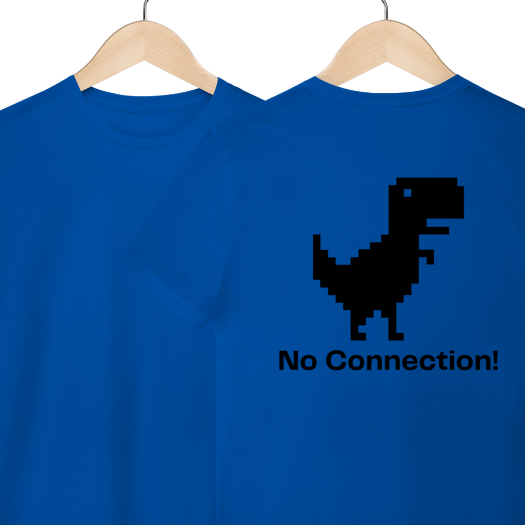 Camiseta de Algodão Estampada - Estampa no Connection