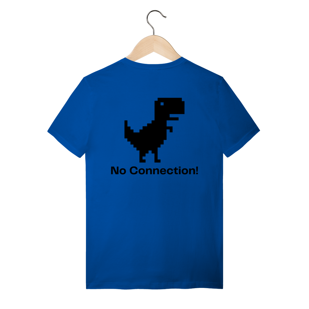 Camiseta de Algodão Estampada - Estampa no Connection