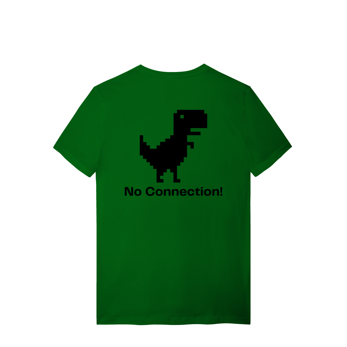 Camiseta de Algodão Estampada - Estampa no Connection