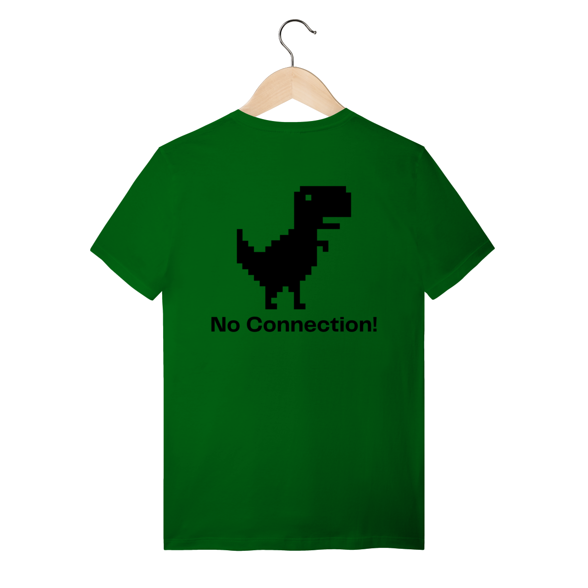 Camiseta de Algodão Estampada - Estampa no Connection