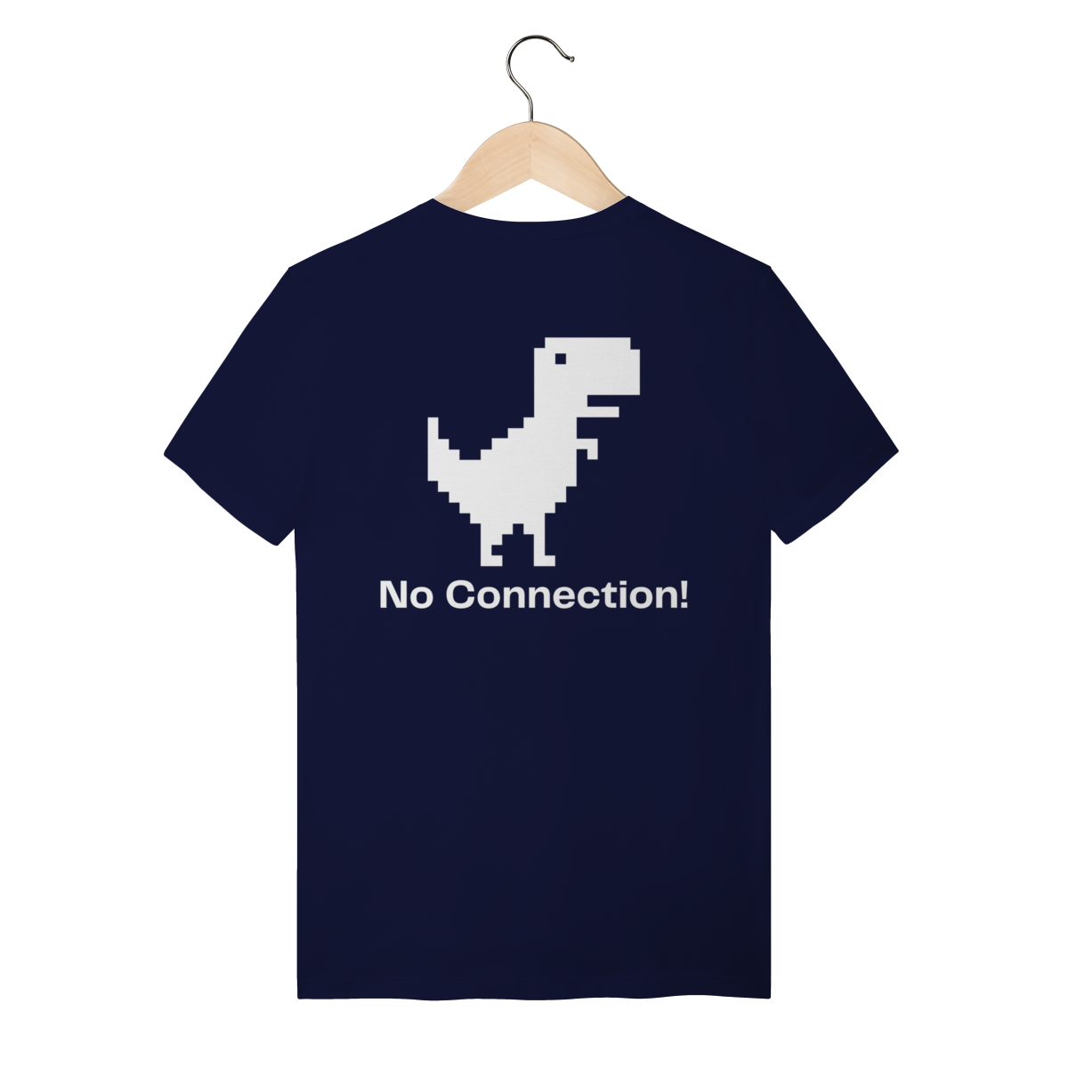 Camiseta de Algodão Estampada - Estampa no Connection