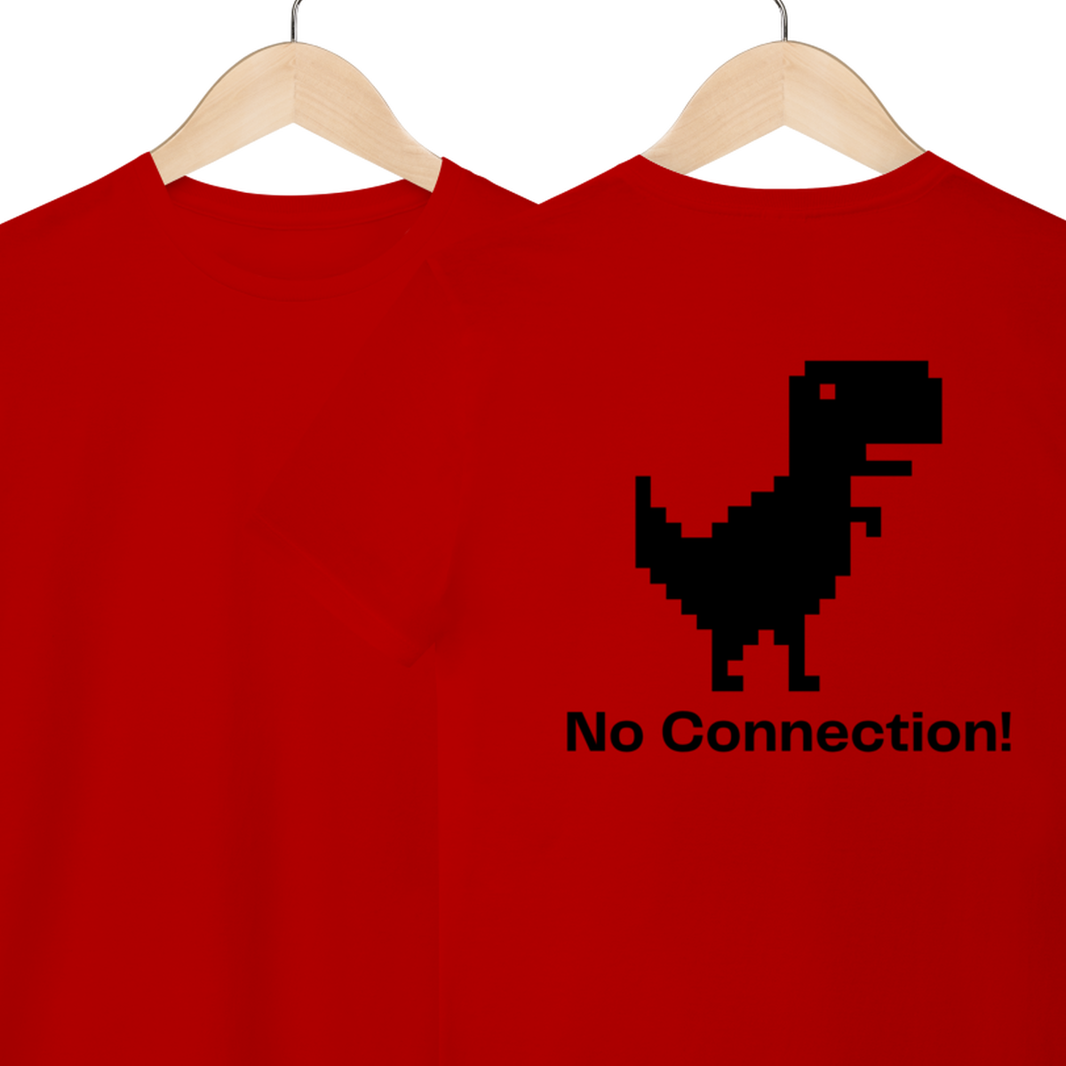 Camiseta de Algodão Estampada - Estampa no Connection