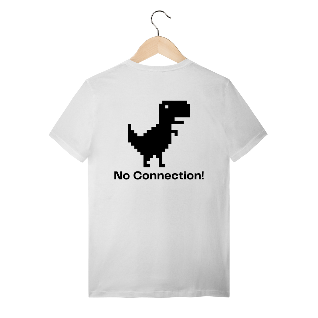 Camiseta de Algodão Estampada - Estampa no Connection
