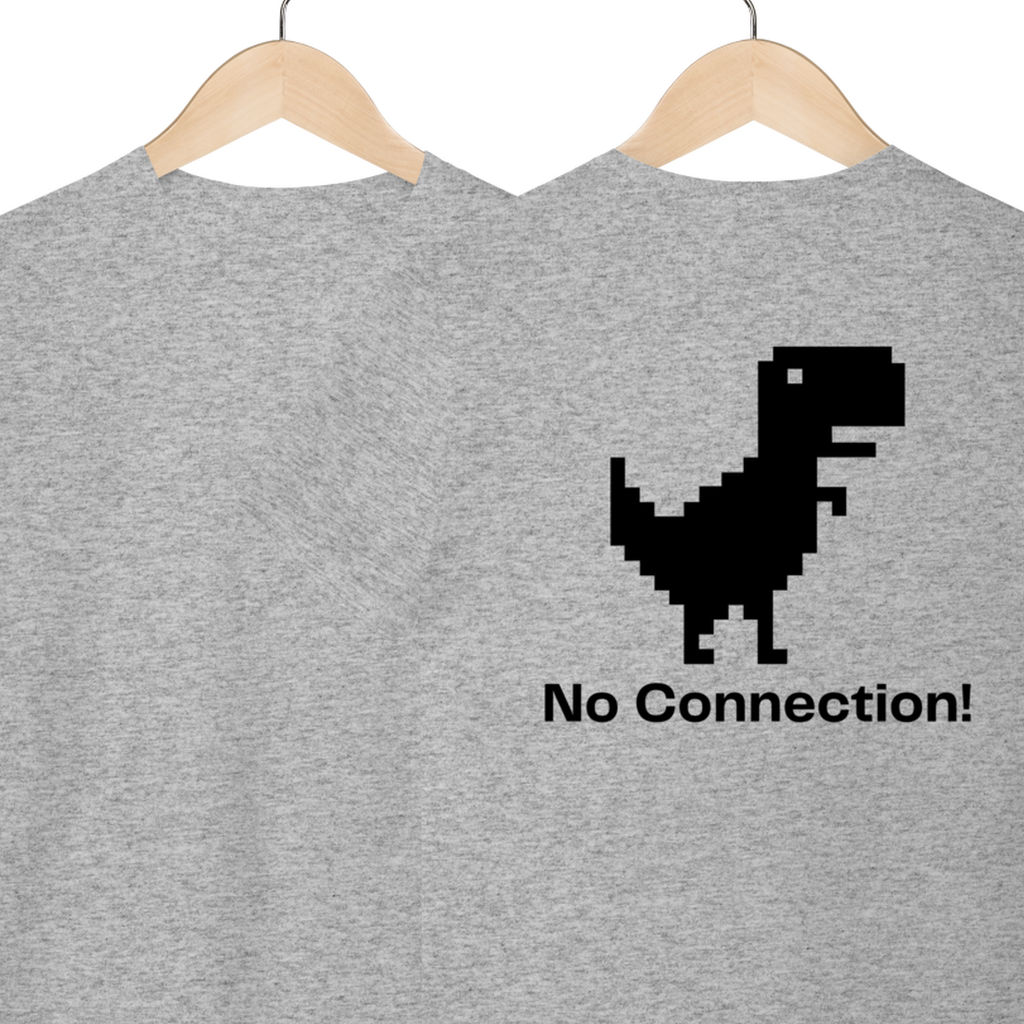 Camiseta de Algodão Estampada - Estampa no Connection