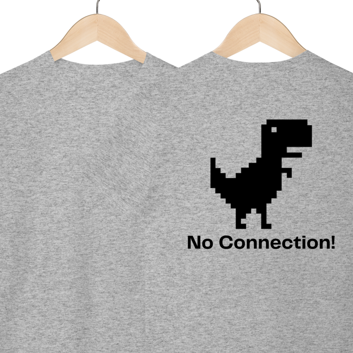 Camiseta de Algodão Estampada - Estampa no Connection