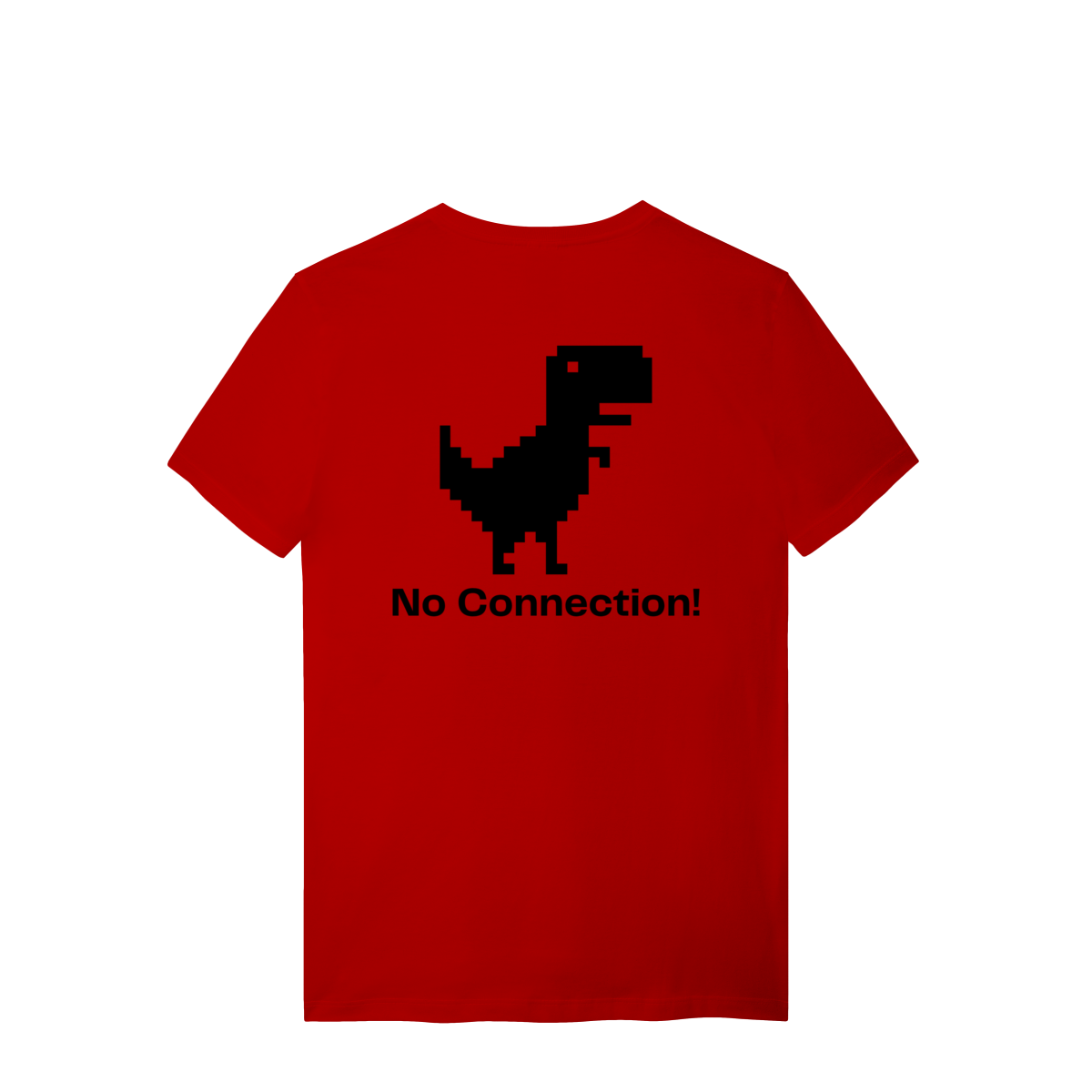 Camiseta de Algodão Estampada - Estampa no Connection