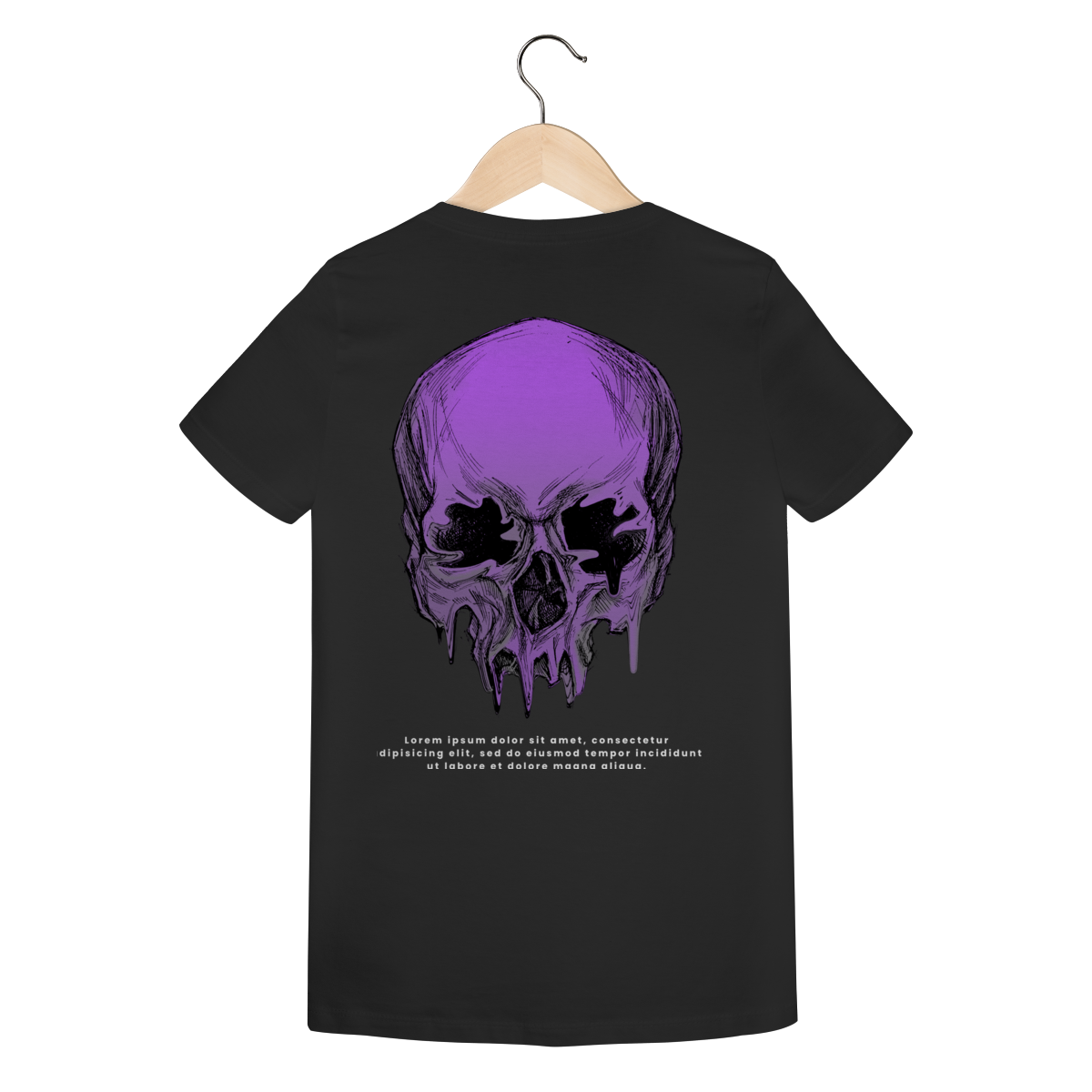 Camiseta Feminina Estampada - Estampa Caveira