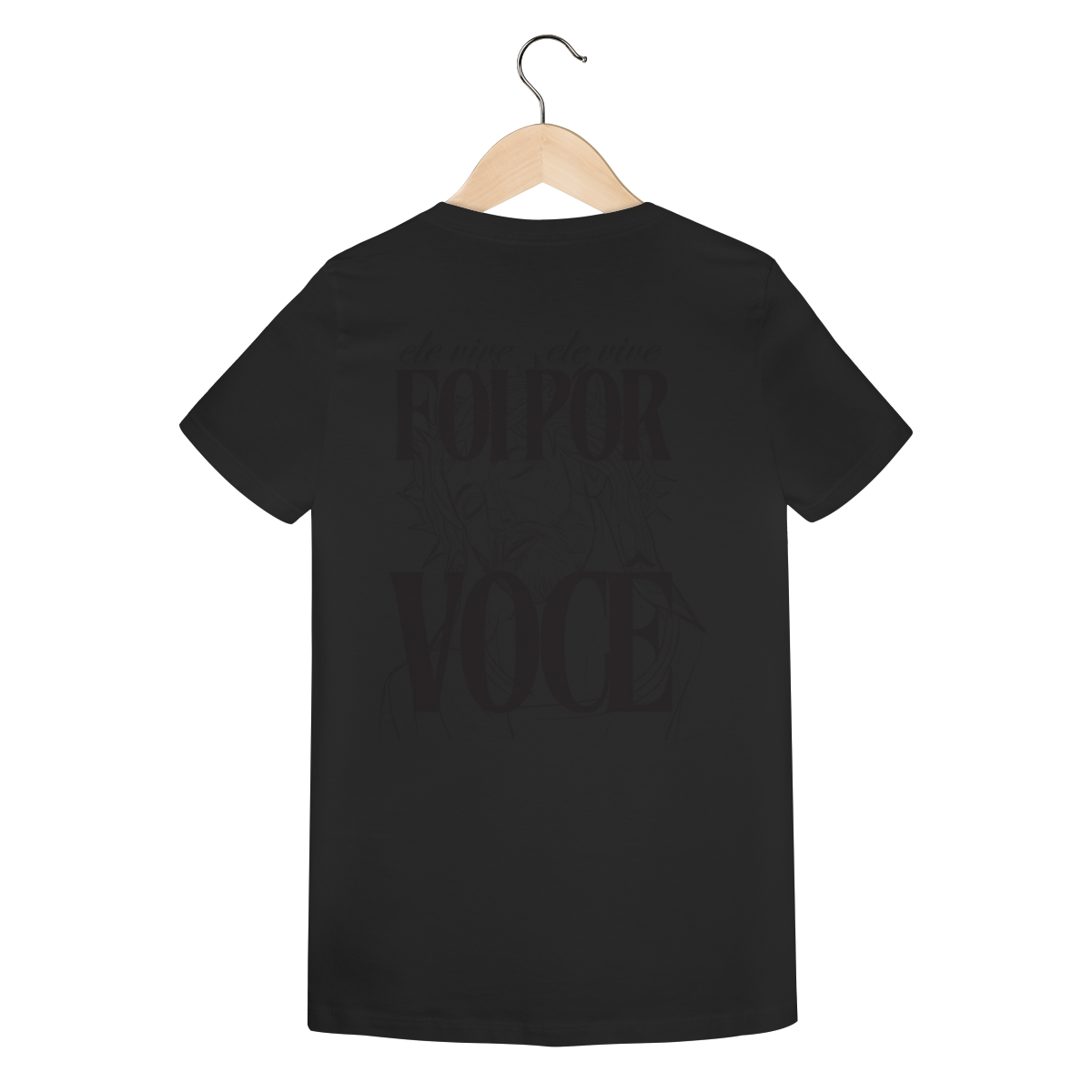 Camiseta Feminina Estampada - Estampa de Jesus