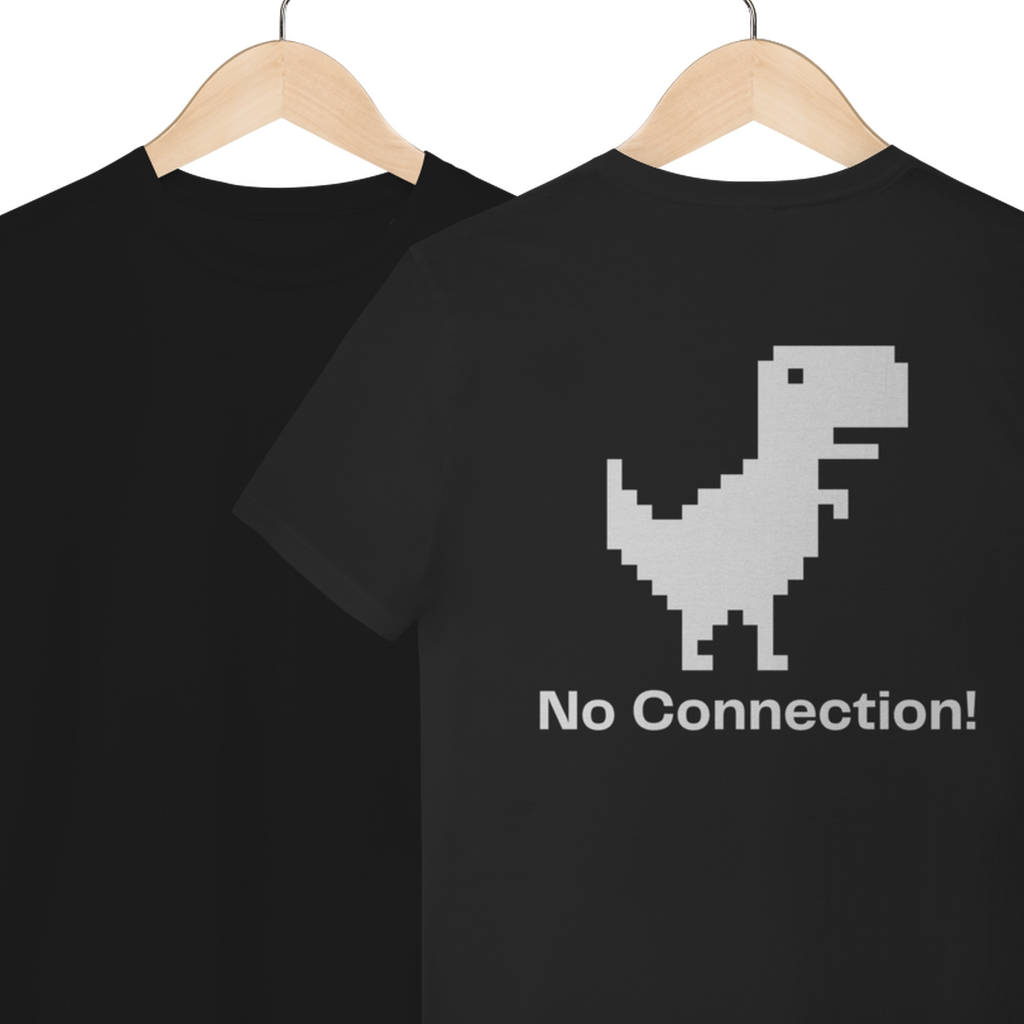 Camiseta de Algodão Estampada - Estampa no Connection
