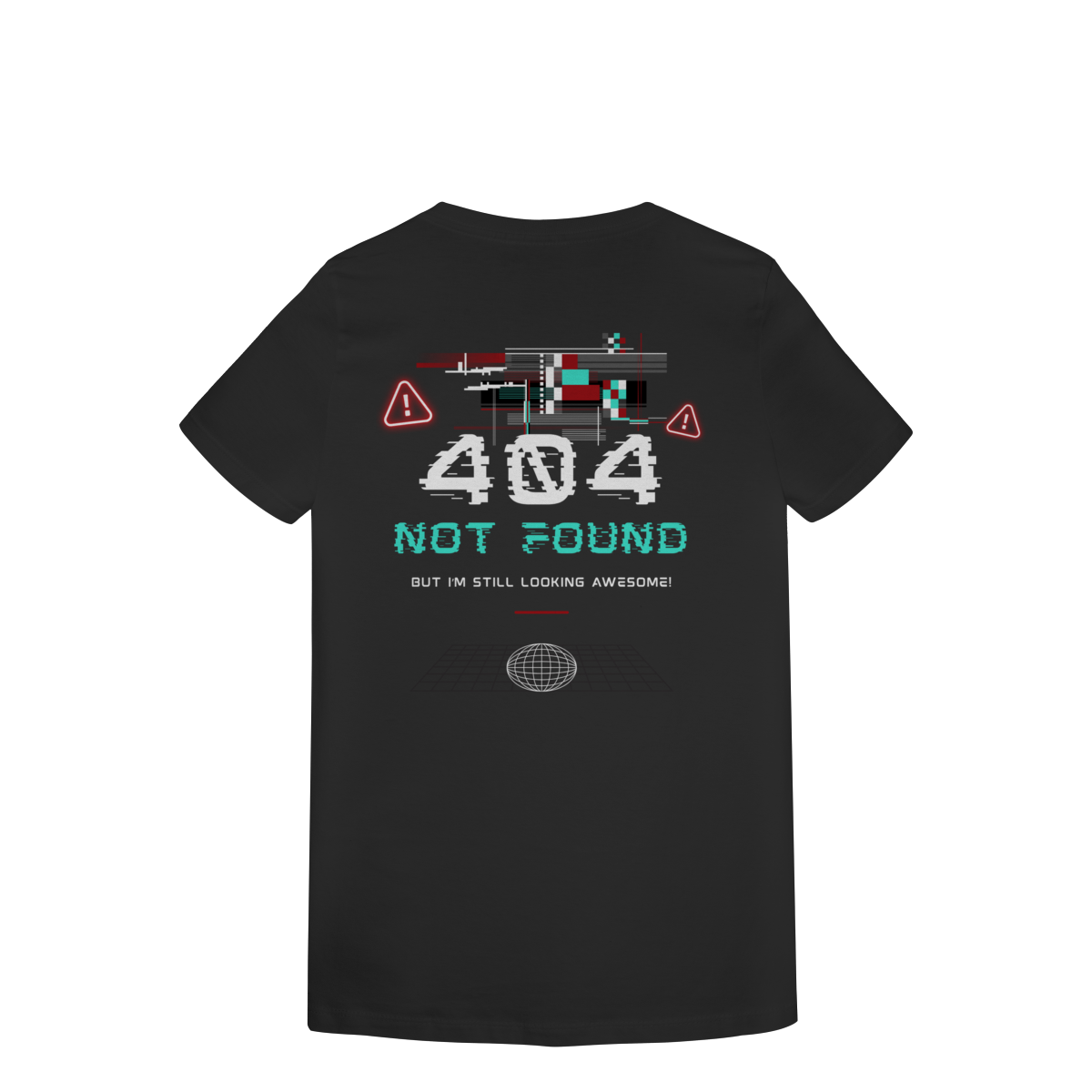 Camiseta Feminina Estampada - Estampa erro 404