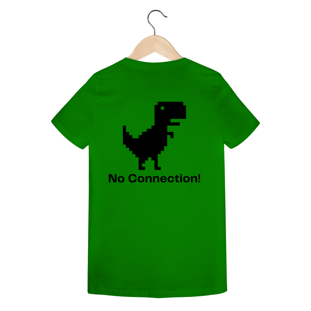 Camiseta Feminina Estampada - Estampa no Connection
