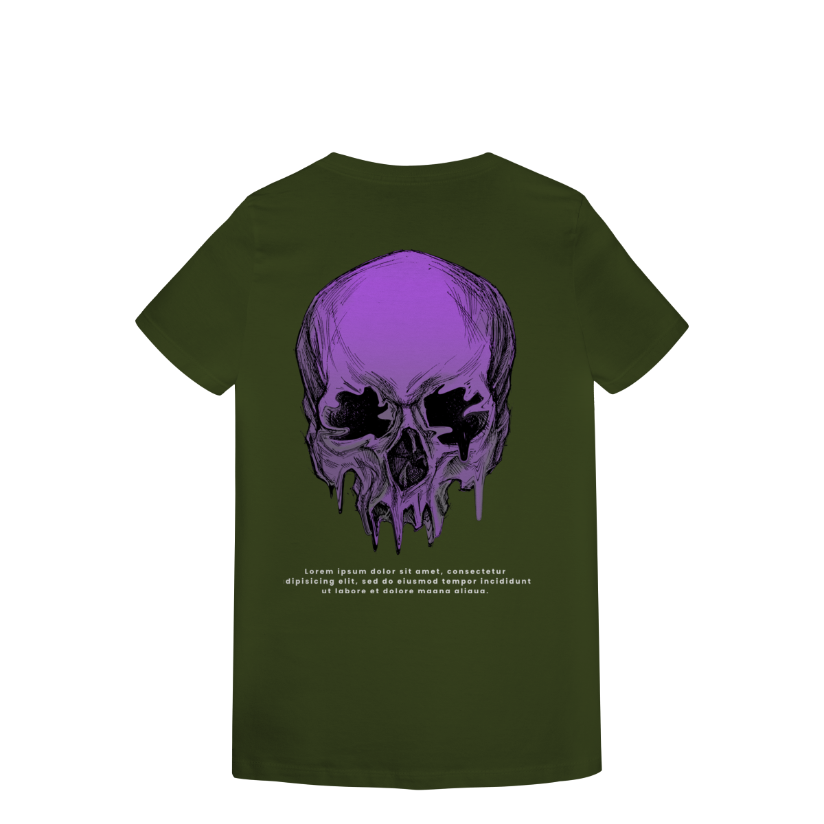 Camiseta Feminina Estampada - Estampa Caveira