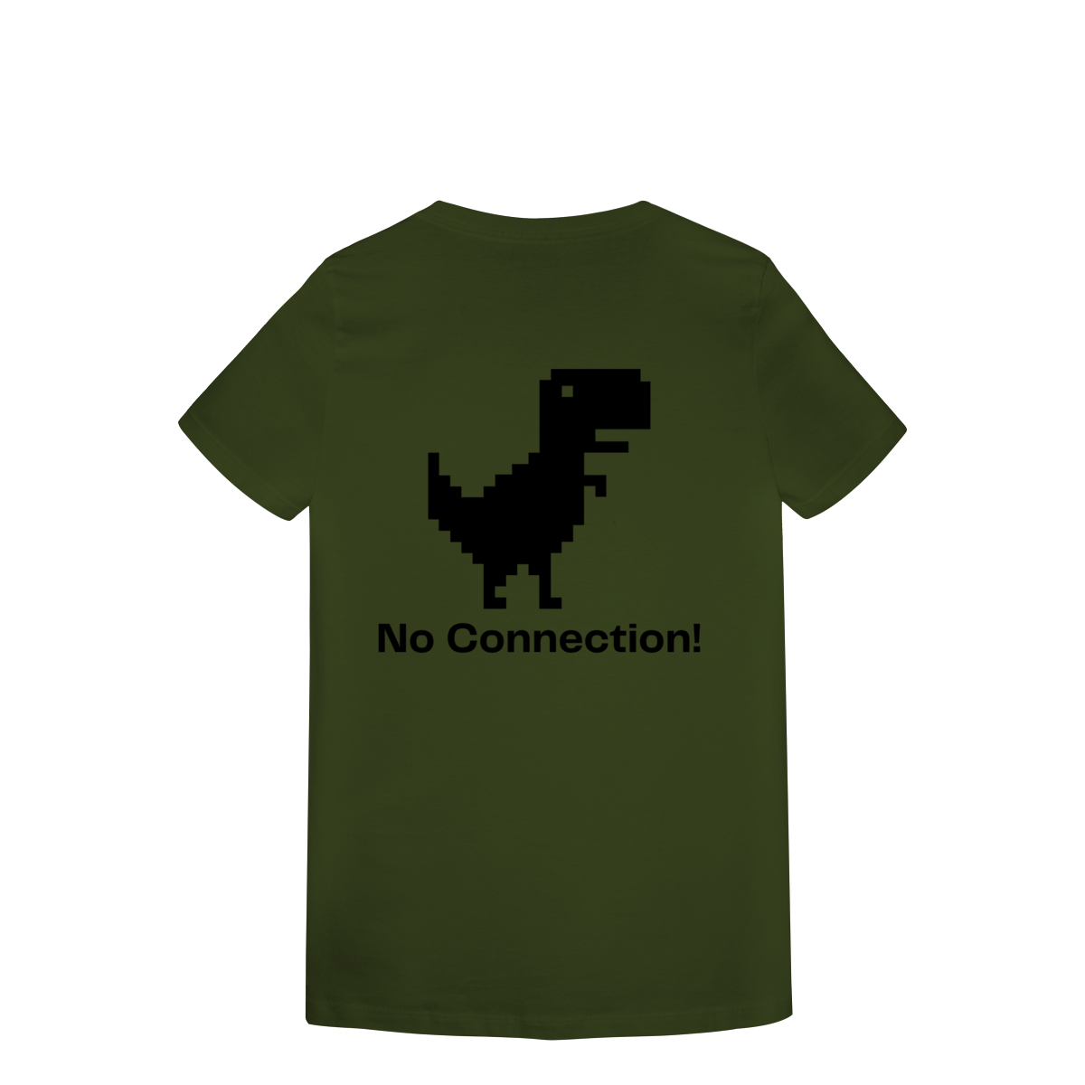 Camiseta Feminina Estampada - Estampa no Connection