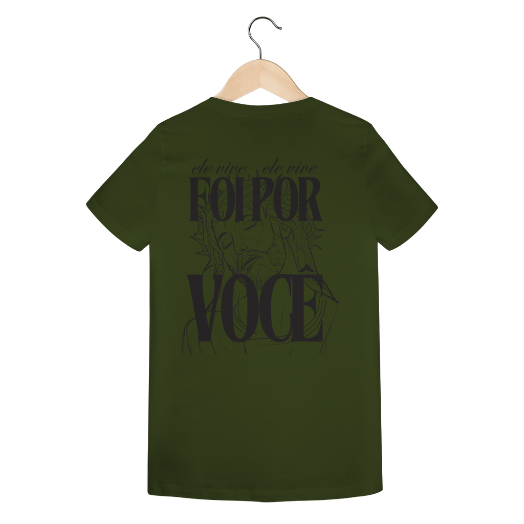 Camiseta Feminina Estampada - Estampa de Jesus