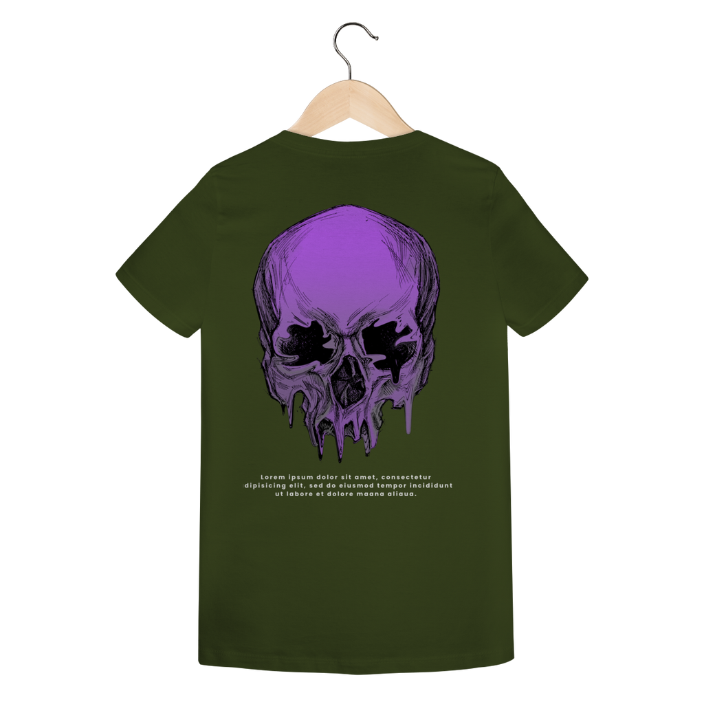 Camiseta Feminina Estampada - Estampa Caveira