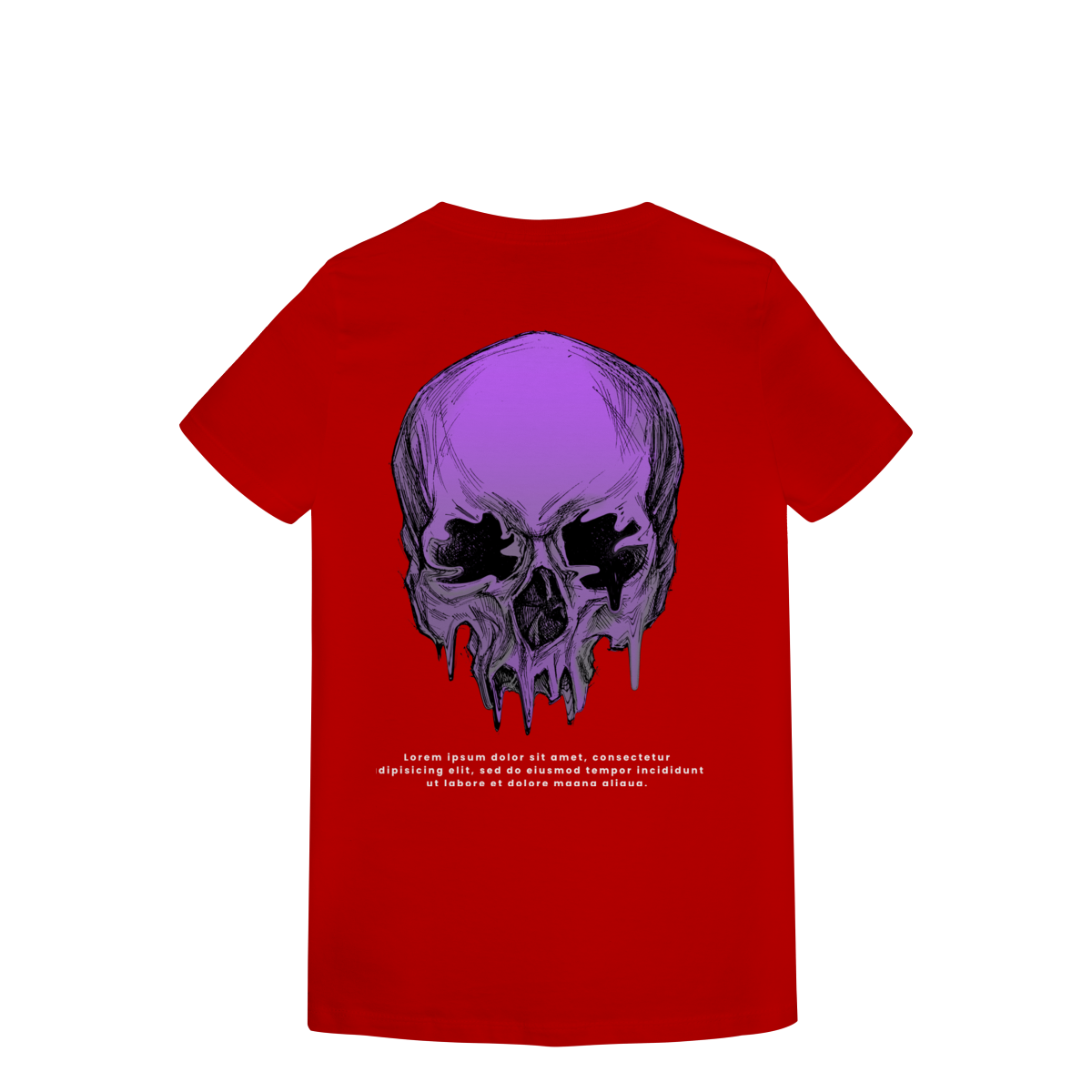 Camiseta Feminina Estampada - Estampa Caveira