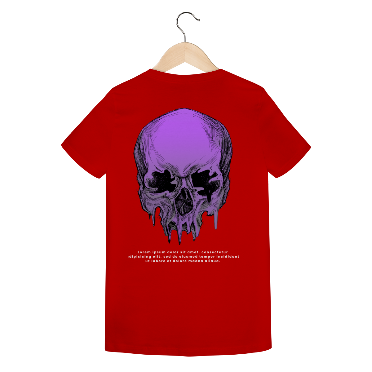 Camiseta Feminina Estampada - Estampa Caveira