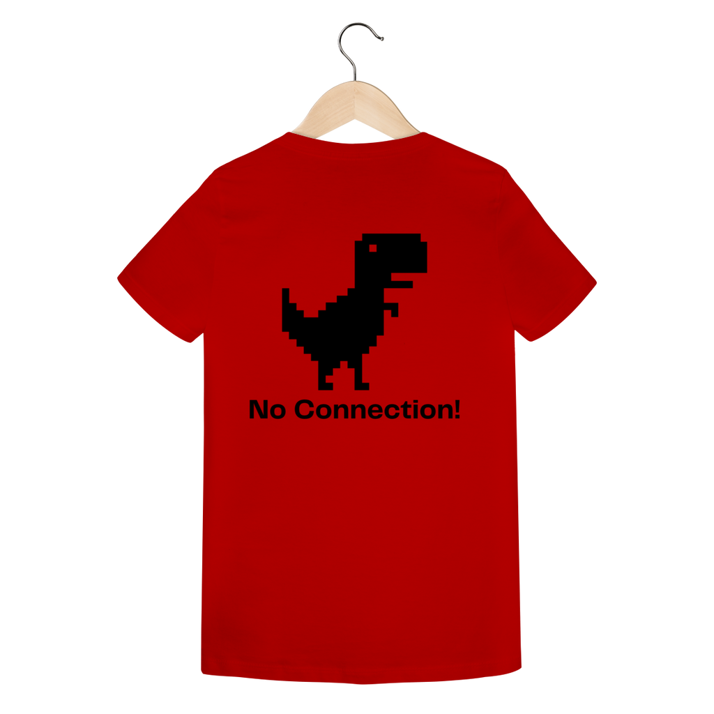 Camiseta Feminina Estampada - Estampa no Connection